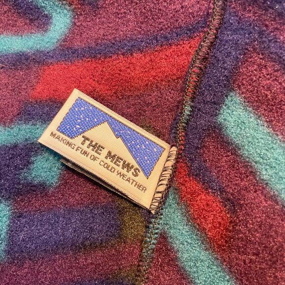 The Mews Fleece Polartec Neck Gaiter Muff Making Fun Cold Weather Winter Vintage - Picture 11 of 12